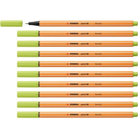 Fineliner Stabilo Point 88® 0,4 mm lime 88/14
